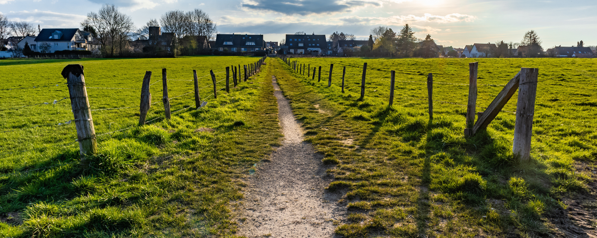 track through fields