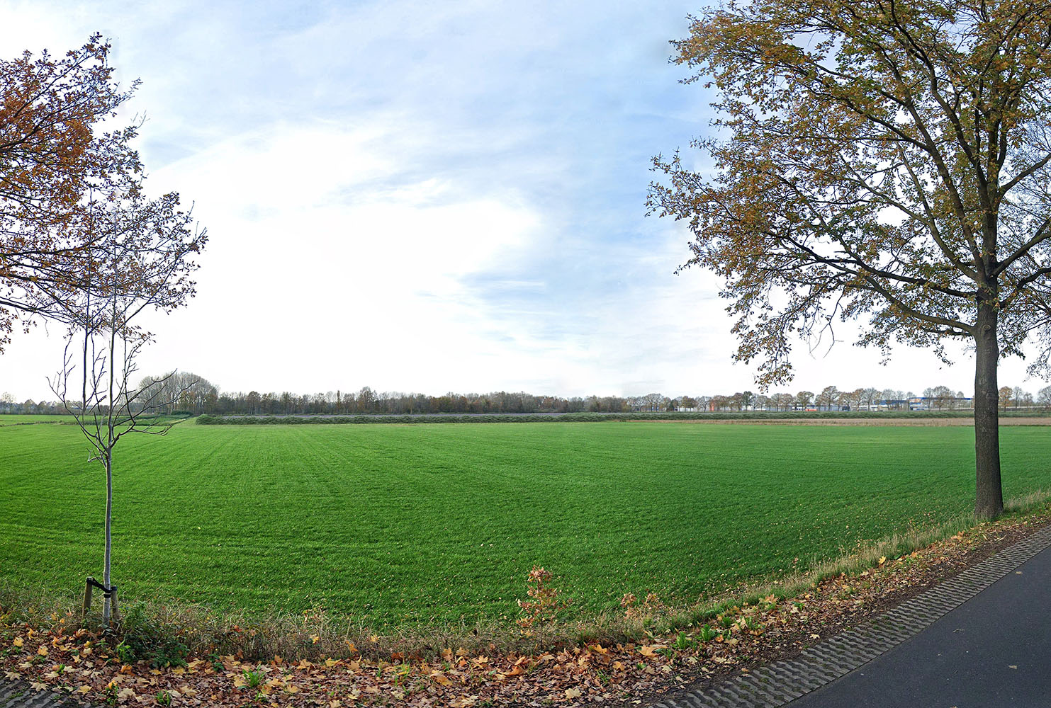 Netherlands Poeldonk project view from the East side